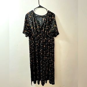 FLORAL LONG DRESS